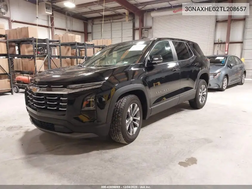 3GNAXHEG2TL208657 2026 Chevrolet Equinox Fwd Lt