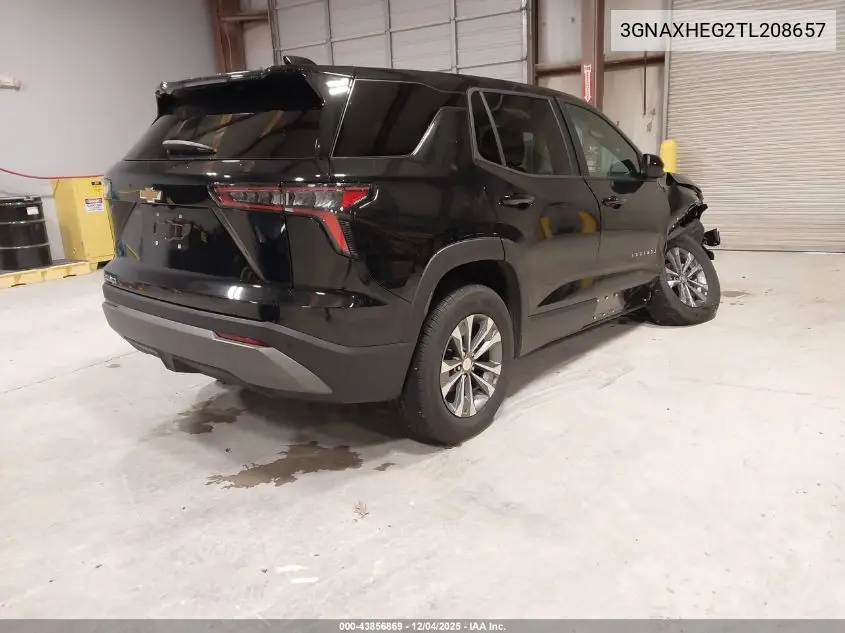 3GNAXHEG2TL208657 2026 Chevrolet Equinox Fwd Lt