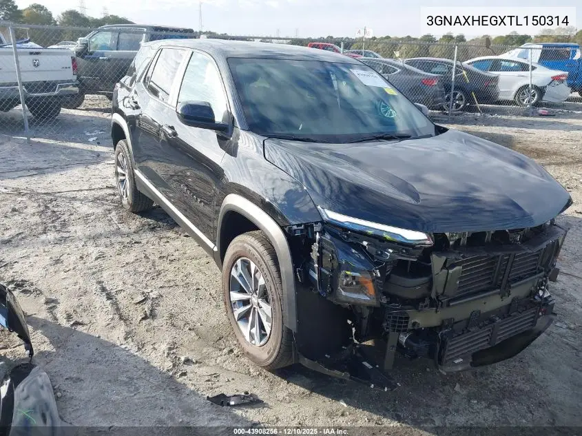 3GNAXHEGXTL150314 2026 Chevrolet Equinox Fwd Lt