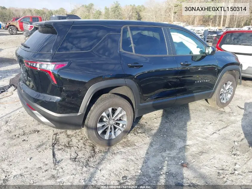 3GNAXHEGXTL150314 2026 Chevrolet Equinox Fwd Lt