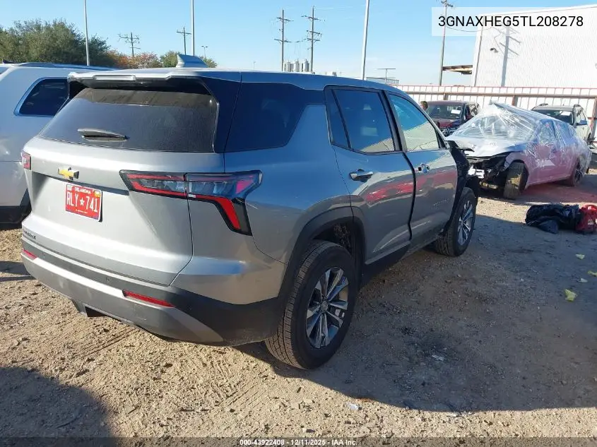 3GNAXHEG5TL208278 2026 Chevrolet Equinox Fwd Lt