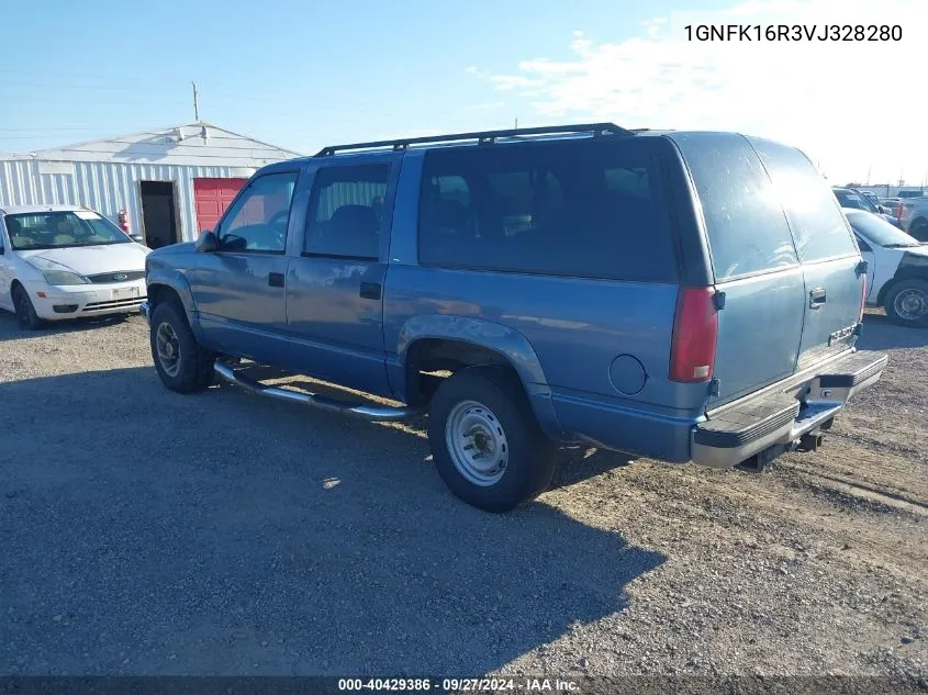 1997 Chevrolet Suburban 1500 VIN: 1GNFK16R3VJ328280 Lot: 40429386