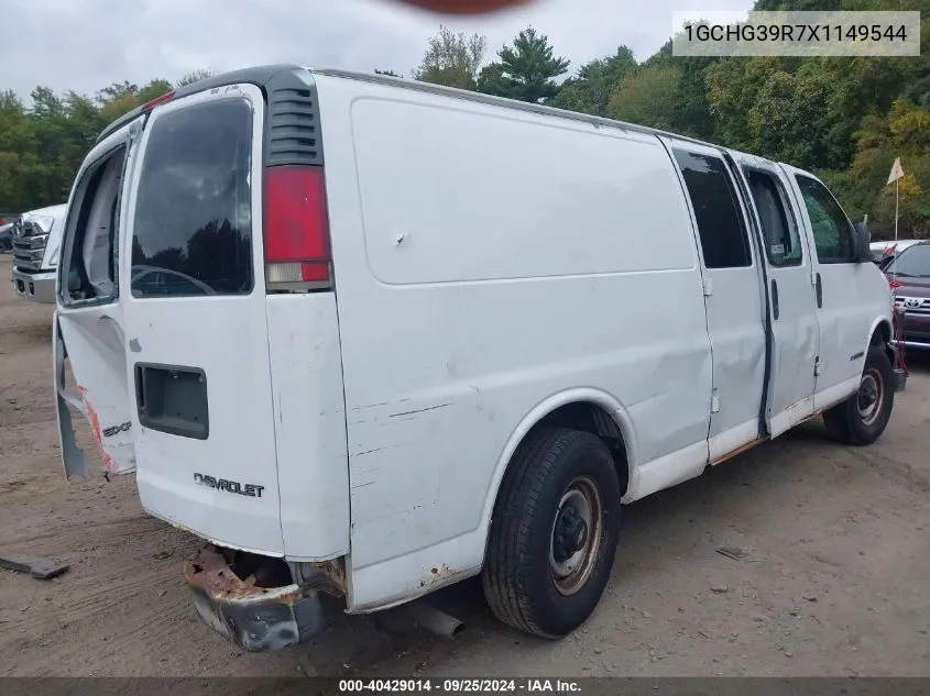 1GCHG39R7X1149544 1999 Chevrolet Express