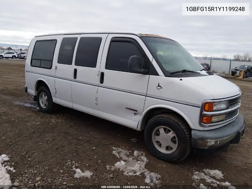 1GBFG15R1Y1199248 2000 Chevrolet Express Upfitter Pkg.
