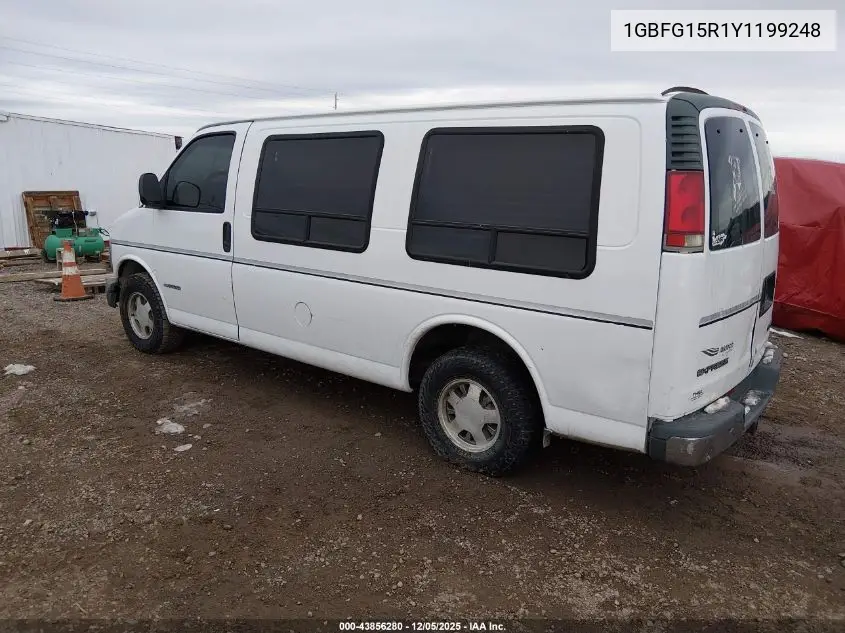 1GBFG15R1Y1199248 2000 Chevrolet Express Upfitter Pkg.