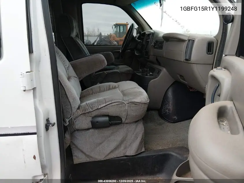 1GBFG15R1Y1199248 2000 Chevrolet Express Upfitter Pkg.
