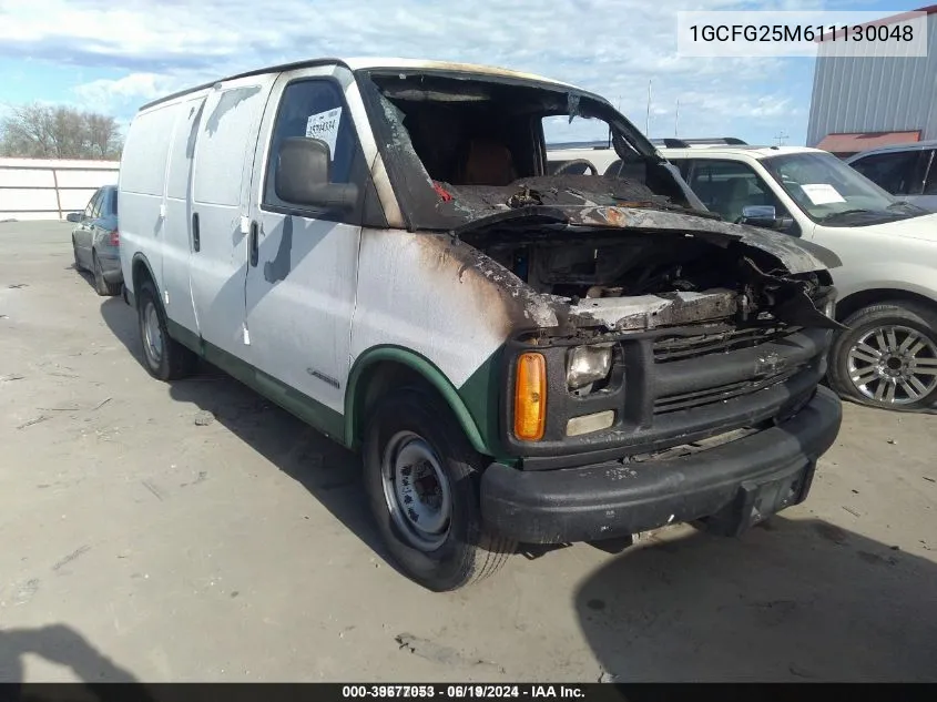 2001 Chevrolet Express Cargo Van VIN: 1GCFG25M611130048 Lot: 39677053