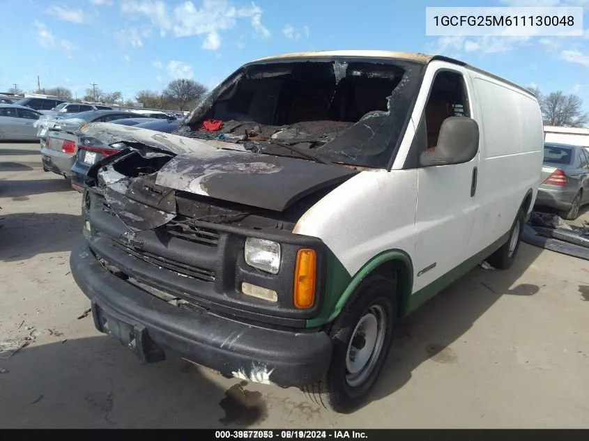 2001 Chevrolet Express Cargo Van VIN: 1GCFG25M611130048 Lot: 39677053