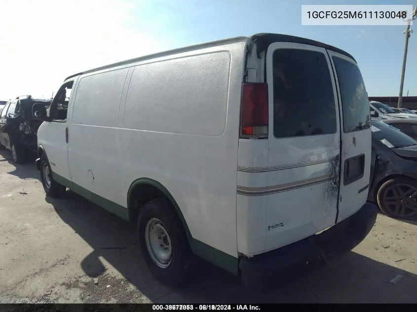 1GCFG25M611130048 2001 Chevrolet Express Cargo Van