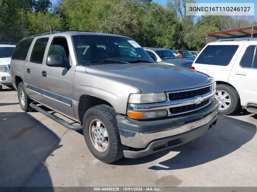 3GNEC16T11G246127 2001 Chevrolet Suburban 1500 Ls