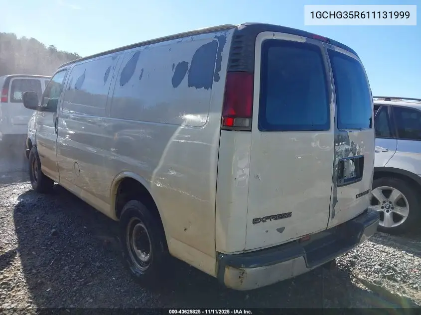 1GCHG35R611131999 2001 Chevrolet Express