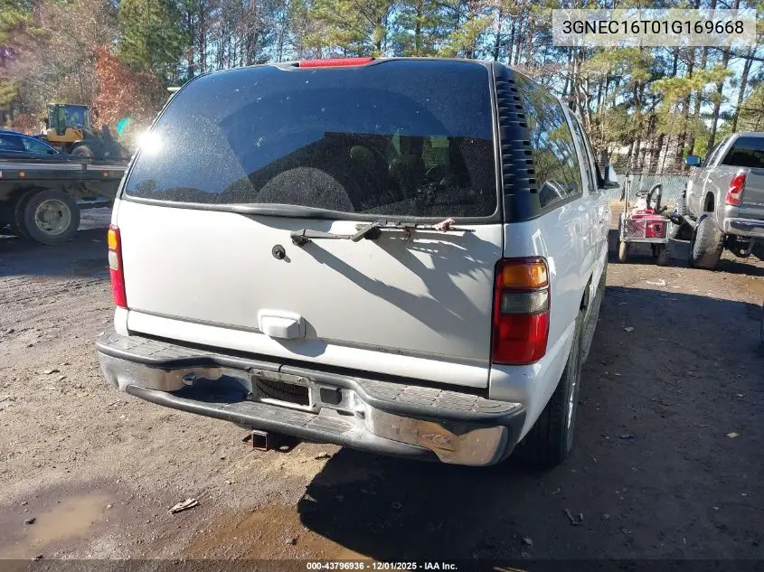 3GNEC16T01G169668 2001 Chevrolet Suburban 1500 Lt