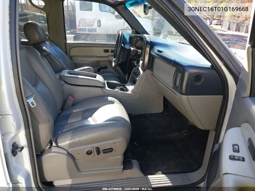 3GNEC16T01G169668 2001 Chevrolet Suburban 1500 Lt