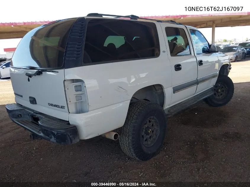 1GNEC16T62J167097 2002 Chevrolet Suburban 1500 Ls