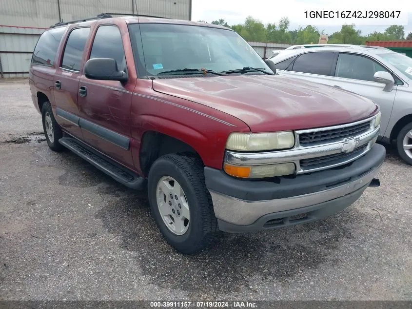 2002 Chevrolet Suburban 1500 Ls VIN: 1GNEC16Z42J298047 Lot: 39911157