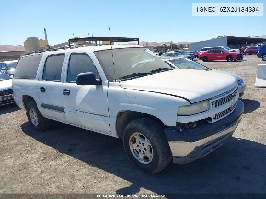 2002 Chevrolet Suburban 1500 Ls VIN: 1GNEC16ZX2J134334 Lot: 40410750