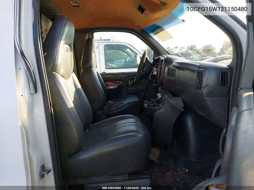 1GCFG15W121150480 2002 Chevrolet Express