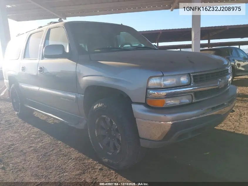 1GNFK16Z32J208975 2002 Chevrolet Suburban 1500 Lt