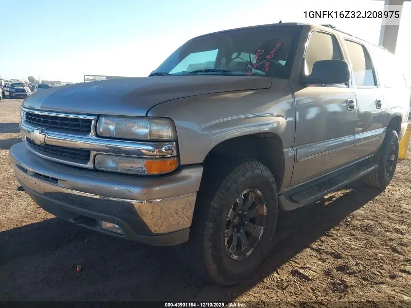 1GNFK16Z32J208975 2002 Chevrolet Suburban 1500 Lt