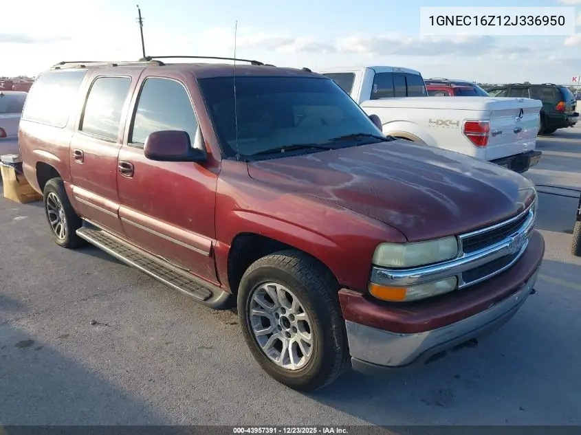1GNEC16Z12J336950 2002 Chevrolet Suburban 1500 Lt