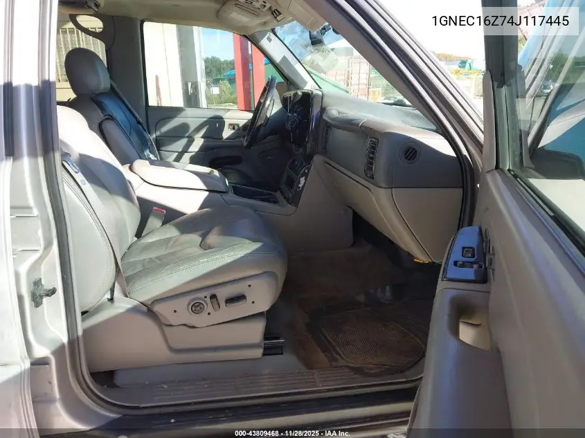 1GNEC16Z74J117445 2004 Chevrolet Suburban 1500 Lt