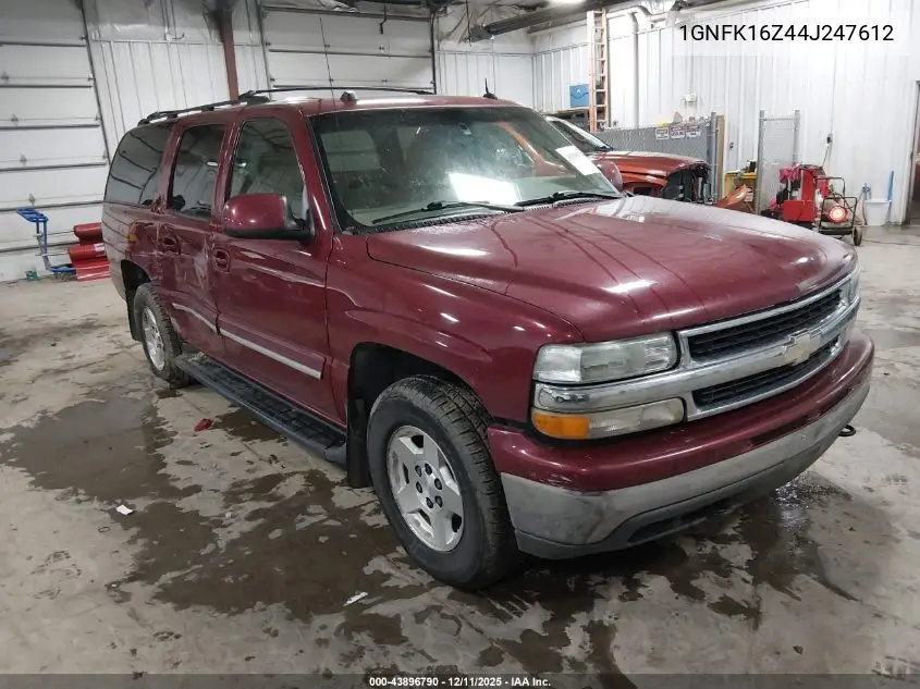1GNFK16Z44J247612 2004 Chevrolet Suburban 1500 Lt