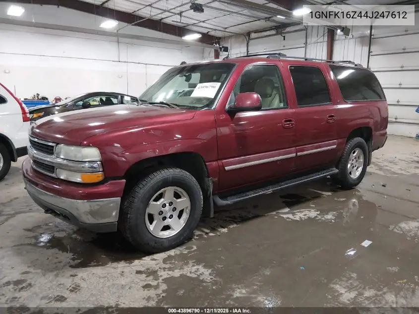 1GNFK16Z44J247612 2004 Chevrolet Suburban 1500 Lt