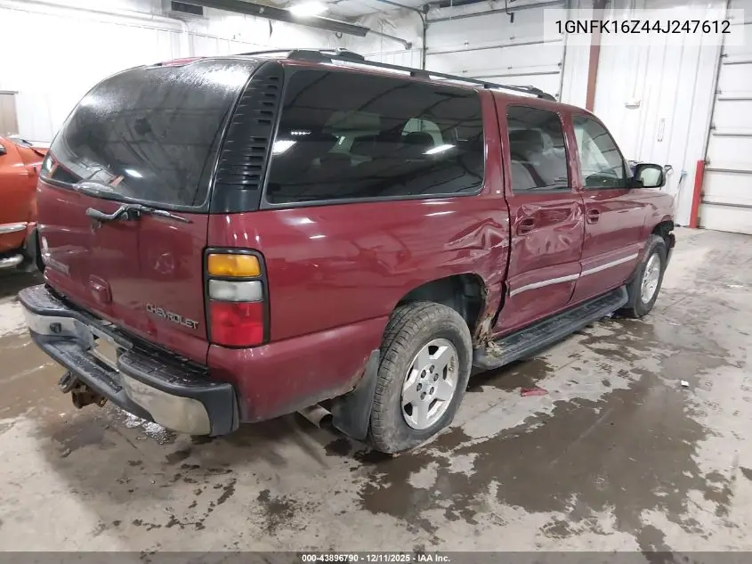1GNFK16Z44J247612 2004 Chevrolet Suburban 1500 Lt