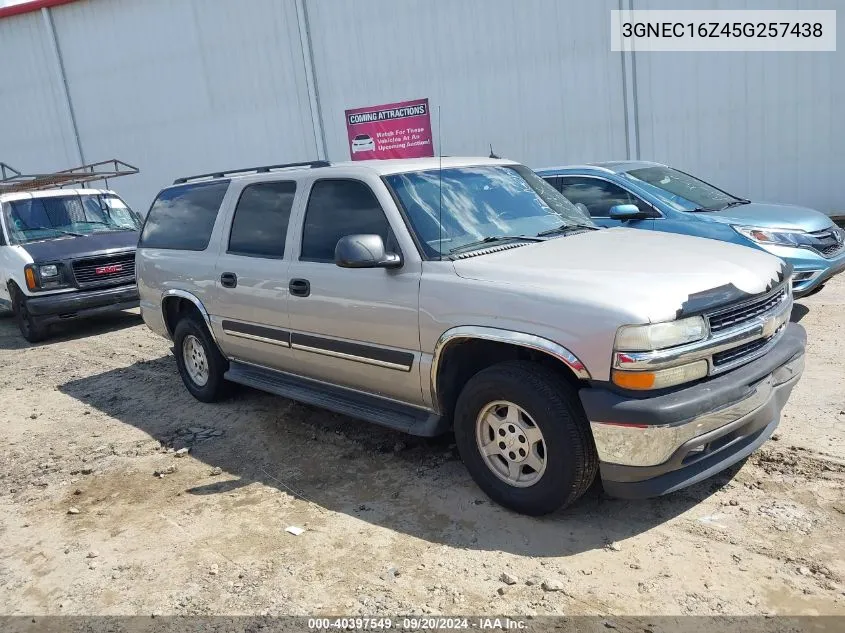 2005 Chevrolet Suburban 1500 Ls VIN: 3GNEC16Z45G257438 Lot: 40397549