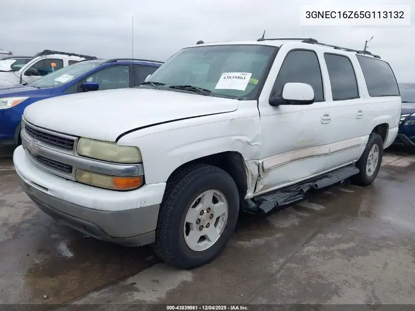 3GNEC16Z65G113132 2005 Chevrolet Suburban 1500 Lt