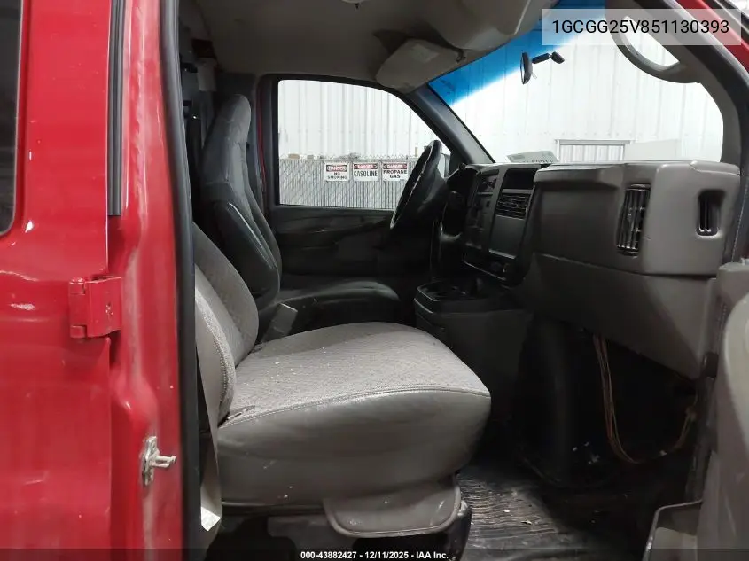 1GCGG25V851130393 2005 Chevrolet Express