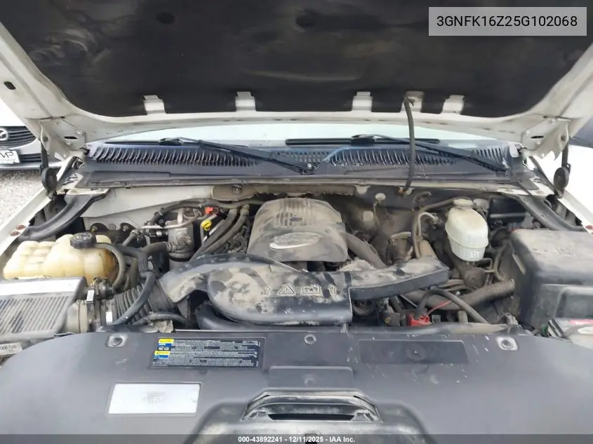 3GNFK16Z25G102068 2005 Chevrolet Suburban 1500 Z71