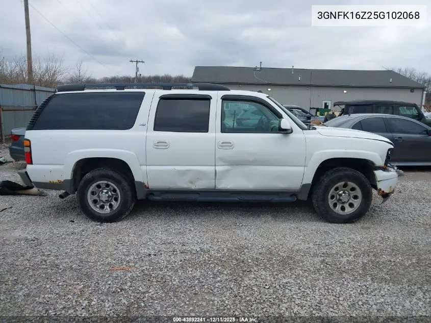 3GNFK16Z25G102068 2005 Chevrolet Suburban 1500 Z71