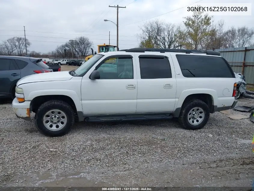 3GNFK16Z25G102068 2005 Chevrolet Suburban 1500 Z71