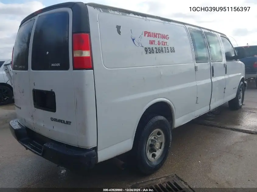 1GCHG39U951156397 2005 Chevrolet Express