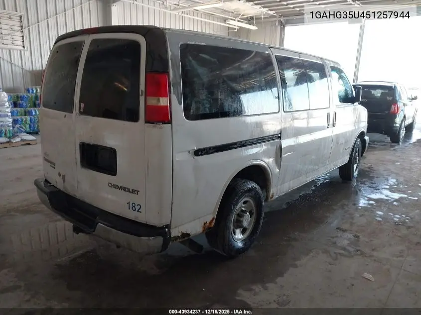 1GAHG35U451257944 2005 Chevrolet Express