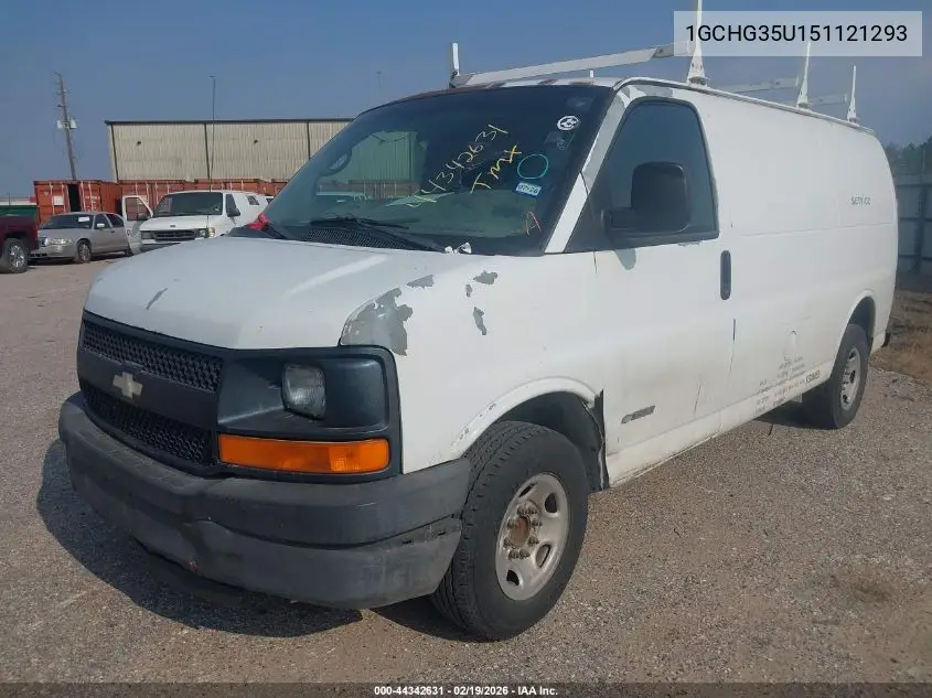 1GCHG35U151121293 2005 Chevrolet Express