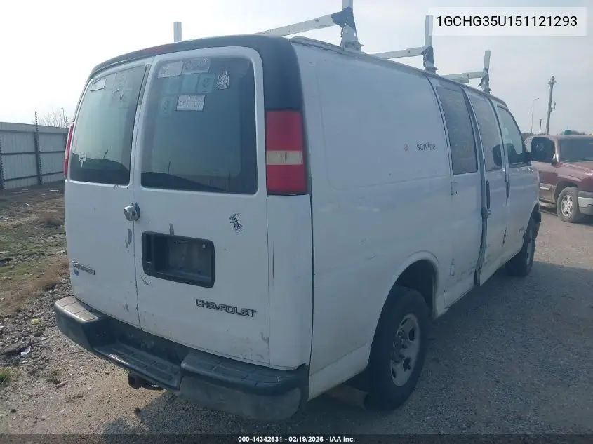 1GCHG35U151121293 2005 Chevrolet Express