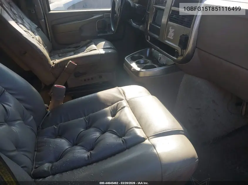 1GBFG15T851116499 2005 Chevrolet Express Upfitter