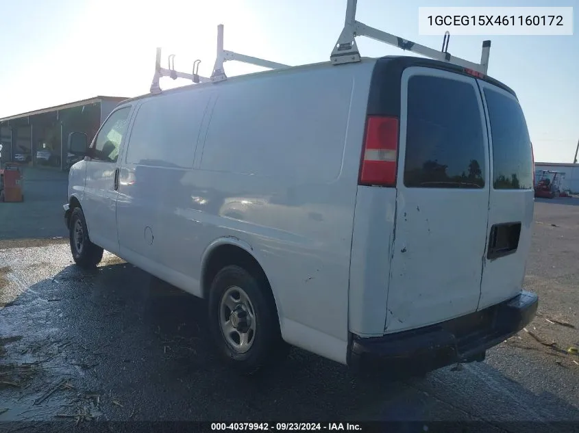 1GCEG15X461160172 2006 Chevrolet Express