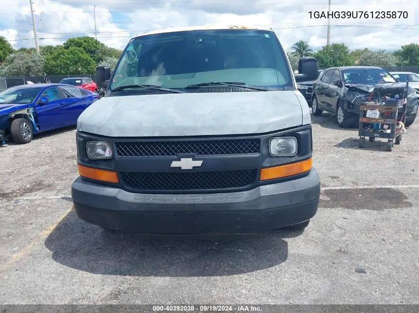 1GAHG39U761235870 2006 Chevrolet Express Ls