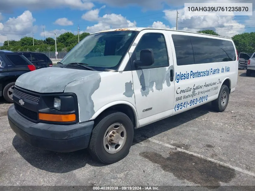 1GAHG39U761235870 2006 Chevrolet Express Ls