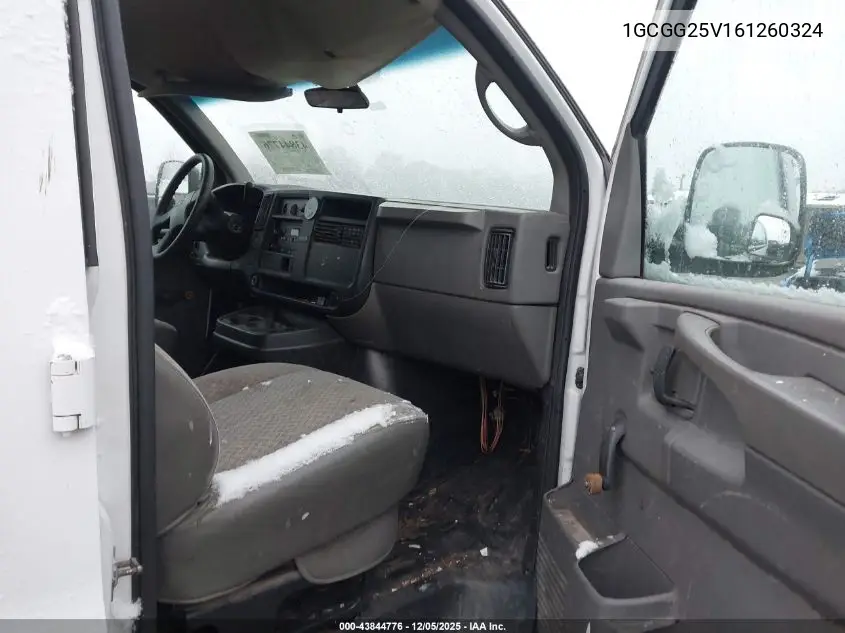 1GCGG25V161260324 2006 Chevrolet Express Work Van