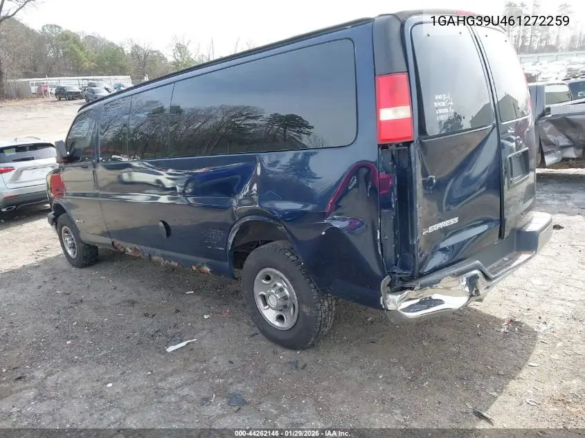 1GAHG39U461272259 2006 Chevrolet Express Ls