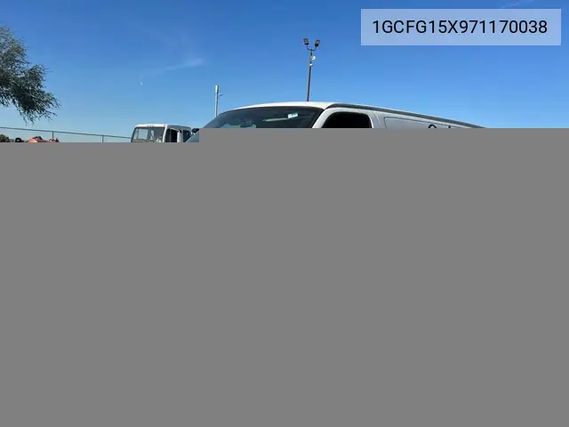 1GCFG15X971170038 2007 Chevrolet Express 2007 Chevrolet Express 1500 Cargo Van