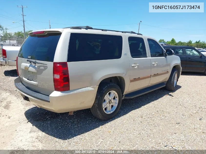 1GNFC16057J173474 2007 Chevrolet Suburban 1500 Ltz