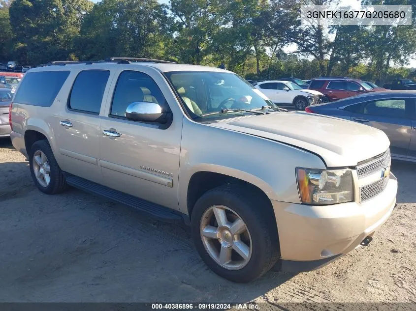 3GNFK16377G205680 2007 Chevrolet Suburban 1500 Ltz