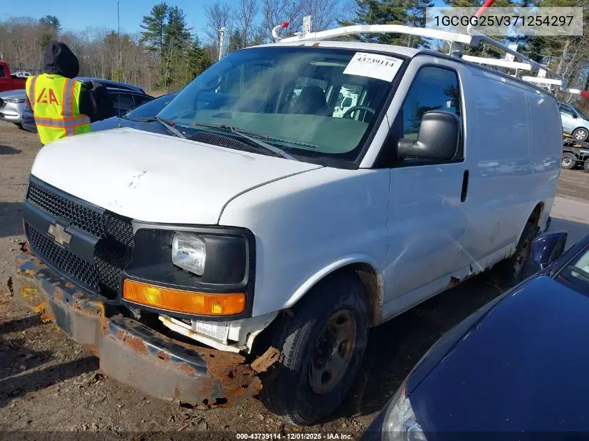 1GCGG25V371254297 2007 Chevrolet Express Work Van