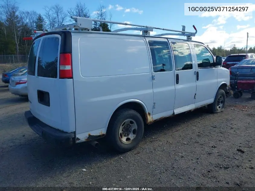 1GCGG25V371254297 2007 Chevrolet Express Work Van