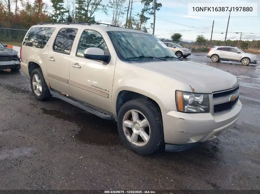 1GNFK16387J197880 2007 Chevrolet Suburban 1500 Ltz